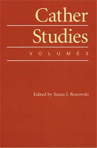 Cover of Cather Studies, Vol. 3