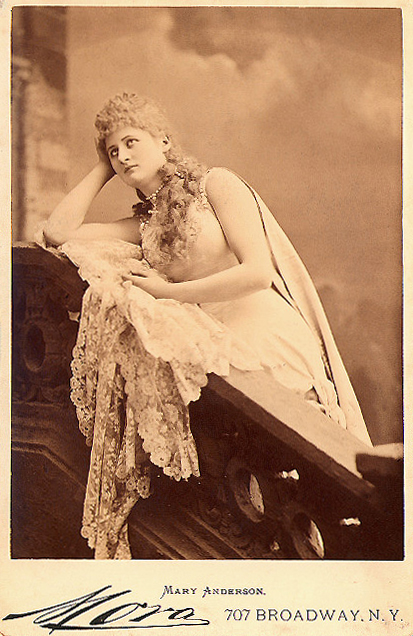 Mary Anderson as Juliet