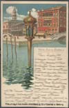 Image of postcard showing H�tel Royal Danieli, Venice, Italy