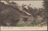 Image of postcard showing Mount Blanc, France