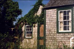 Image of Orchardside, Willa Cather's first residence at Grand Manan. Photo by Sherrill Harbison.