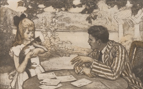 Illustration from the second installment of Uncle Valentine
