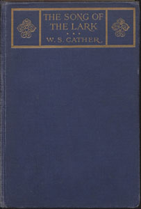 Cover of first edition of The Song of the Lark