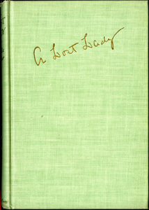 Cover of first edition of A Lost Lady