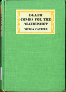 Cover of first edition of Death Comes for the Archbishop