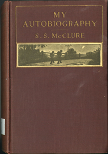 Cover of first edition of My Autobiography by S. S. McClure